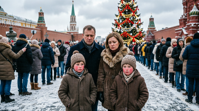 • Изображение 1 Промпт: Russian family with Slavic features standing in overcrowded Red Square during New Year celebration, looking disappointed and tired, massive crowd of tourists, long queue to main Christmas tree, gray winter sky, realistic photo style, 16:9 aspect ratio, no text Описание: Русская семья с усталыми лицами в переполненной толпе туристов на Красной площади в новогоднюю ночь Alt-текст: Антитренды новый год москва: переполненная Красная площадь и очереди куда не надо идти 2027 • Изображение 2 Промпт: Russian woman with typical Slavic features holding cheap plastic matryoshka doll and looking disappointed, standing in tourist trap shop with overpriced souvenirs, bright artificial lighting, expression of regret, photorealistic, 16:9 horizontal, no logos Описание: Русская женщина разочарованно смотрит на дешевую пластиковую матрешку в туристической лавке с завышенными ценами Alt-текст: Ошибки туристов москва новый год: дешевые сувениры и куда не стоит тратить деньги 2027 • Изображение 3 Промпт: Russian couple in their 30s with authentic features walking in cozy alternative New Year market at Flacon or Depo, smiling, holding craft gifts and mulled wine, warm string lights, intimate atmosphere, evening golden hour, authentic Moscow winter scene, 16:9, no text overlay Описание: Русская пара на альтернативной новогодней ярмарке на Флаконе или в Депо с крафтовыми подарками и глинтвейном Alt-текст: Антитренды новый год москва: альтернативы переполненным местам яркие ярмарки 2027 • Изображение 1 Промпт: Russian family with Slavic features standing in overcrowded Red Square during New Year celebration, looking disappointed and tired, massive crowd of tourists, long queue to main Christmas tree, gray winter sky, realistic photo style, 16:9 aspect ratio, no text Описание: Русская семья с усталыми лицами в переполненной толпе туристов на Красной площади в новогоднюю ночь Alt-текст: Антитренды новый год москва: переполненная Красная площадь и очереди куда не надо идти 2027 • Изображение 2 Промпт: Russian woman with typical Slavic features holding cheap plastic matryoshka doll and looking disappointed, standing in tourist trap shop with overpriced souvenirs, bright artificial lighting, expression of regret, photorealistic, 16:9 horizontal, no logos Описание: Русская женщина разочарованно смотрит на дешевую пластиковую матрешку в туристической лавке с завышенными ценами Alt-текст: Ошибки туристов москва новый год: дешевые сувениры и куда не стоит тратить деньги 2027 • Изображение 3 Промпт: Russian couple in their 30s with authentic features walking in cozy alternative New Year market at Flacon or Depo, smiling, holding craft gifts and mulled wine, warm string lights, intimate atmosphere, evening golden hour, authentic Moscow winter scene, 16:9, no text overlay Описание: Русская пара на альтернативной новогодней ярмарке на Флаконе или в Депо с крафтовыми подарками и глинтвейном Alt-текст: Антитренды новый год москва: альтернативы переполненным местам яркие ярмарки 2027